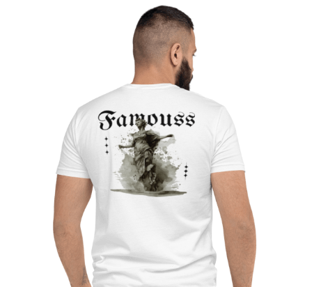 FAMOUSS white t-shirt