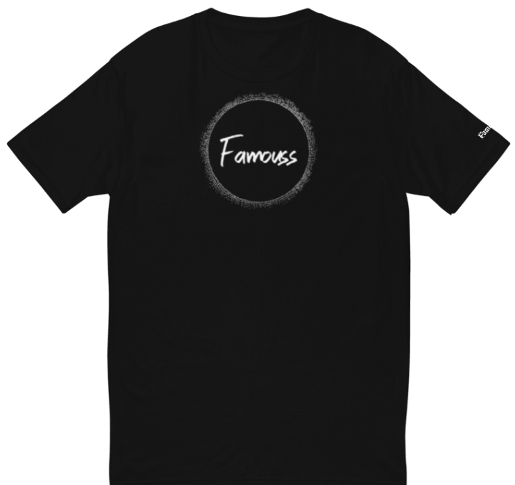 FAMOUSS BLACK T-SHIRT